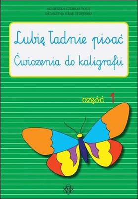 Lubię ładnie pisać ćw do kaligrafii cz 1 (Lubie ladnie pisac cw) CZERKAS / Harmo