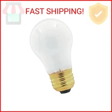 Seneca River Trading Universal Frosted Appliance Light Bulb, 40 Watt Incandescen