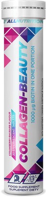 Allnutrition Collagen-Beauty, 20 Tabletten, Strawberry-Rhubarb