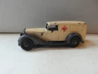 Vintage Dinky 30F Bentley Ambulance.  Cream & Black. All original. 1947