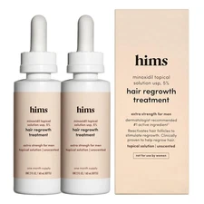 Hims Minoxidil 5% Topical Solution,Hair Loss & Regrowth Treatment for Men,2fl oz