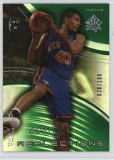 2003 Upper Deck Triple Dimensions Reflections Emerald /100 Kurt Thomas #57 e1e