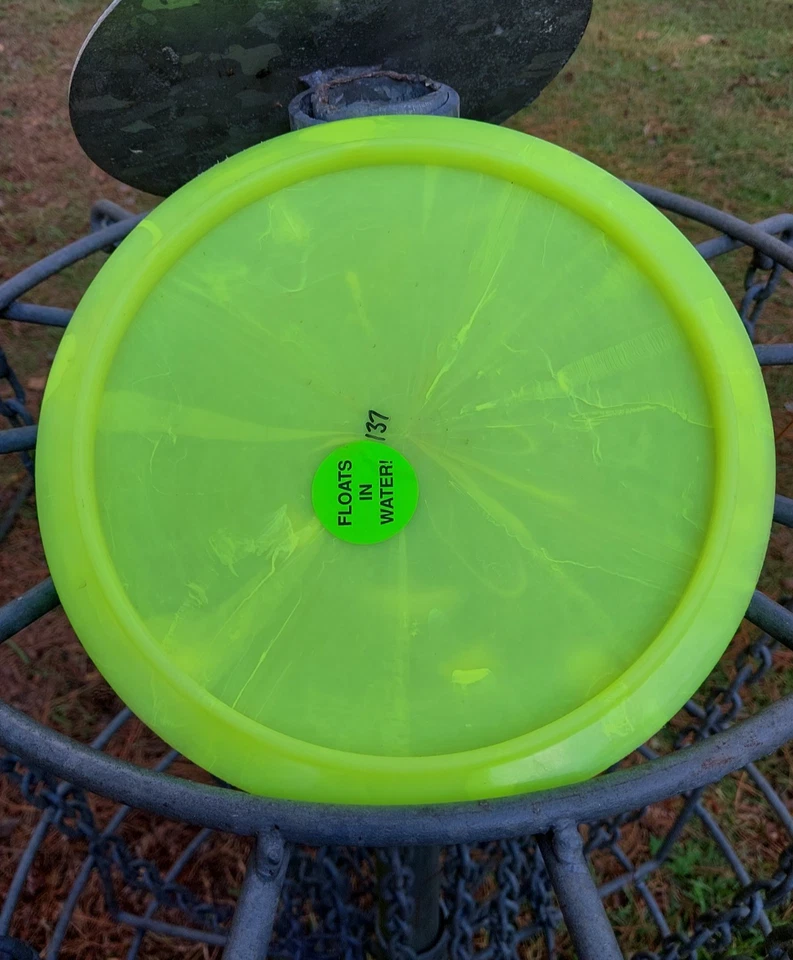 Vintage Lightning Rare #1 Flyer Transluscent Oddity Distance Driver B-25 137g - Image 3 of 4