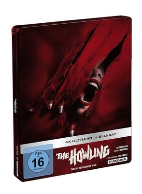 Das Tier - The Howling (1980)[4K Ultra HD Blu-ray & Blu-ray Steelbook/Neu/OVP]