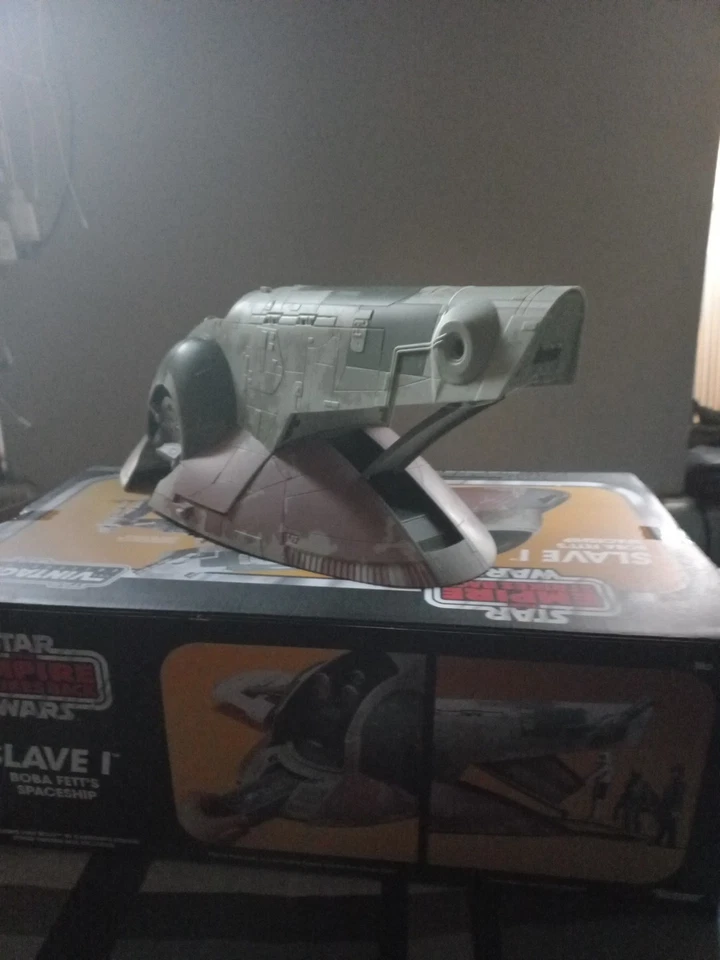 Colección Star Wars Vintage-Nave Espacial de Boba Fett-Figura Han Solo en Carbonita Foto 4 de 4