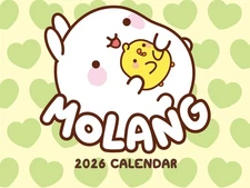 Molang Calendar 2026 Monthly Wall Calender 12 Month Made In The USA