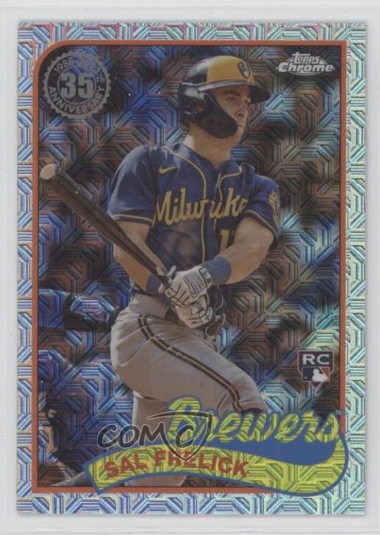 2024 Series 1 1989 Topps Chrome Silver Pack Sal Frelick #T89C-16 Rookie RC