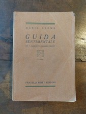 Mario Cromo, Guida sentimentale con 3 acqueforti F. Mennyey, Fratelli Ribet 1928