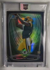 2014 Bowman Chrome Davante Adams RC Black Refractor #/299 One-Touch MINT🔥