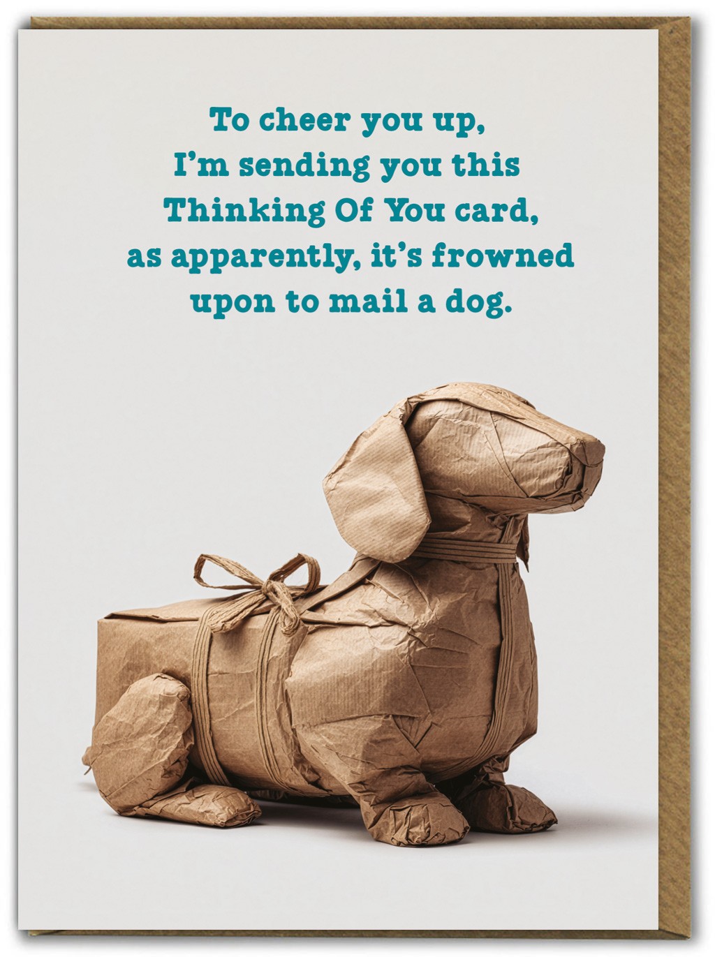 Funny Thinking Of You Card Witty Amusing Comedy Humour Novelty Joke