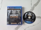 Metro Redux (PlayStation 4, 2014) Complete Tested Working - Free Ship