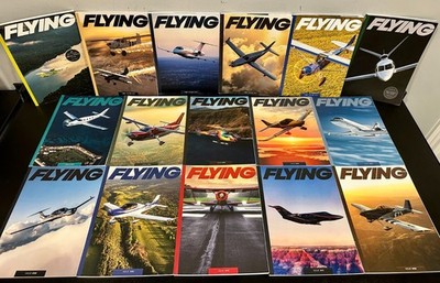 Flying Magazine Lot of 16 (Special Issue Buyers Guide, etc)