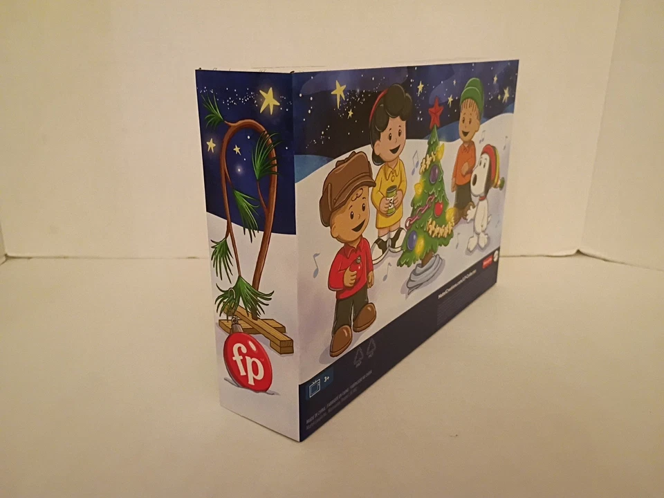 Fisher Price Little People Collector PEANUTS A Charlie Brown Christmas Linus HTF - image 3 of 4