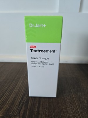 Dr. Jart+ Teatreement Toner Tonique PH Balance 120ml 4.05 fl oz Exp. 05/2027