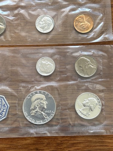 1957, 1961 & 1963 U.S. Proof Set Lot 🇺🇸 - 第 3/14 張圖片