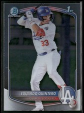 2025 Bowman #BCP-115 Eduardo Quintero Chrome Prospects