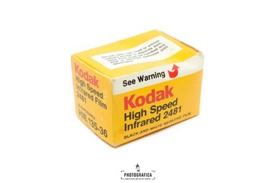 Kodak High Speed Infrared 2481 Black & White Negative 35mm 36exp. Expired 08/87