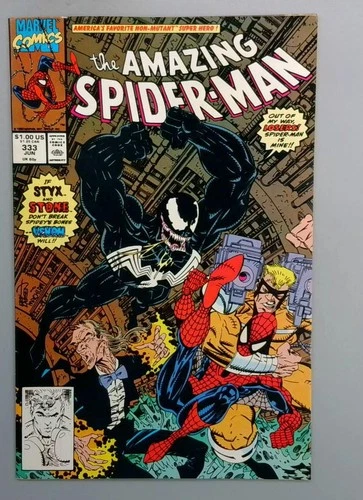 Amazing Spider-Man #333 VF Venom Marvel 1990