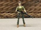 GI Joe 25th Anniversary Lady Jaye 3.75" Action Figure Classic V7 With Rifle 1/18