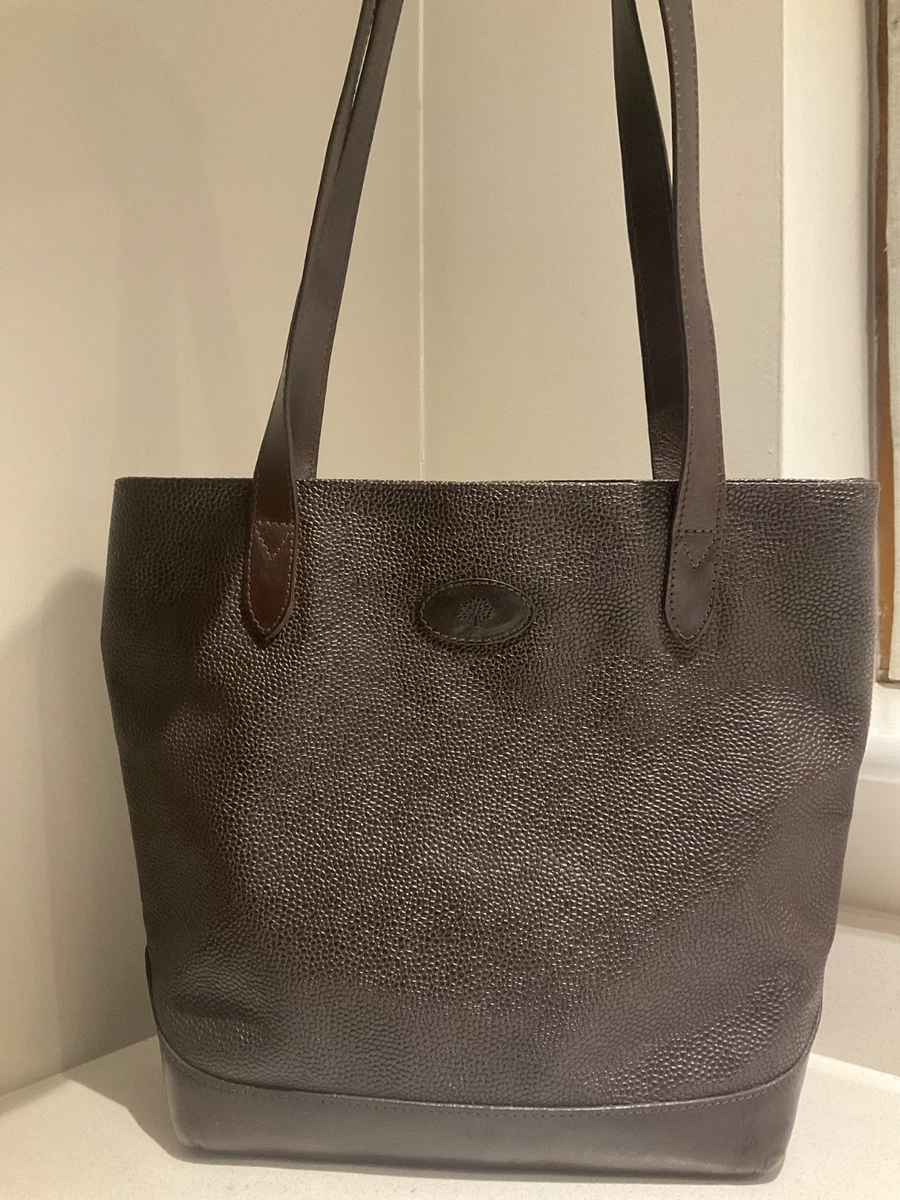Sac Mulberry Vintage Scotchgrain / Mûrier – Tote Femme Cuir Marron