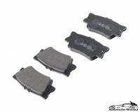 Bremsbelagsatz Akebono-System Hinten FüR Lexus Es Limo Hs Toyota Aurion Ab 05->