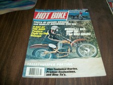 Hot Bike Feb 78 Suzuki GS550 H-D 250 MX  Brnelli Speedway Ontario Drags TT500