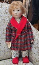 1999 #4/12 LE Lynne & Michael Roche bambola artista stoffa porcellana Thomas Bed Time