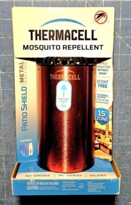 Thermacell Metal Patio Shield Copper Metal Edition~ Mosquito Repellent
