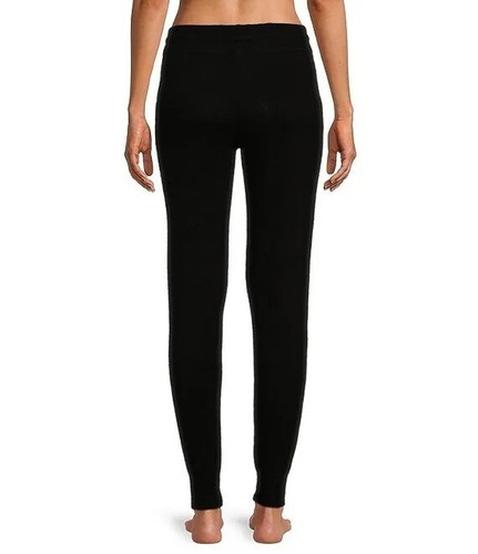 VAN WINKLE & CO M 100% Cashmere Drawstring Tie Lounge Joggers Black - Picture 13 of 13