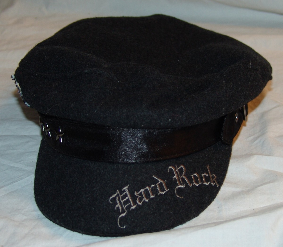 Hard Rock cap/hat w/ UK ?? Union Jack inside Union Jack Embroidered Knit Beanie: British Flag Winter Hat  main image 4