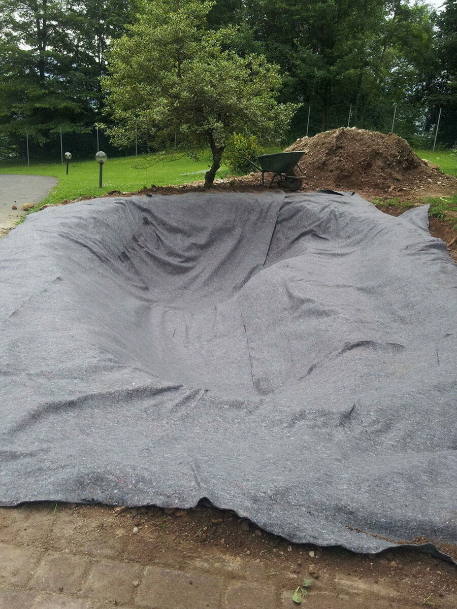 Tessuto Non Tessuto Per Laghetto - 6m², 500g | Protezione Per Telo Da Laghetto | Impermeabile E Resistente - Foto 10