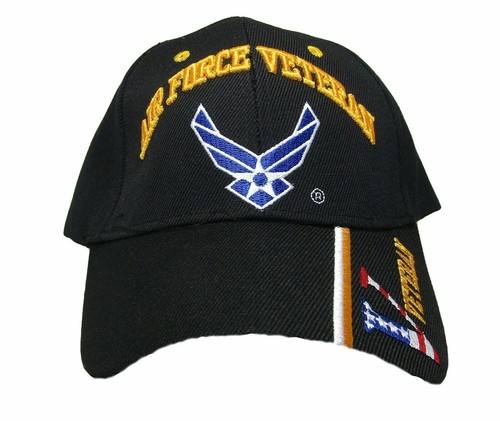 USAF Insignia Baseball Cap BLACK 