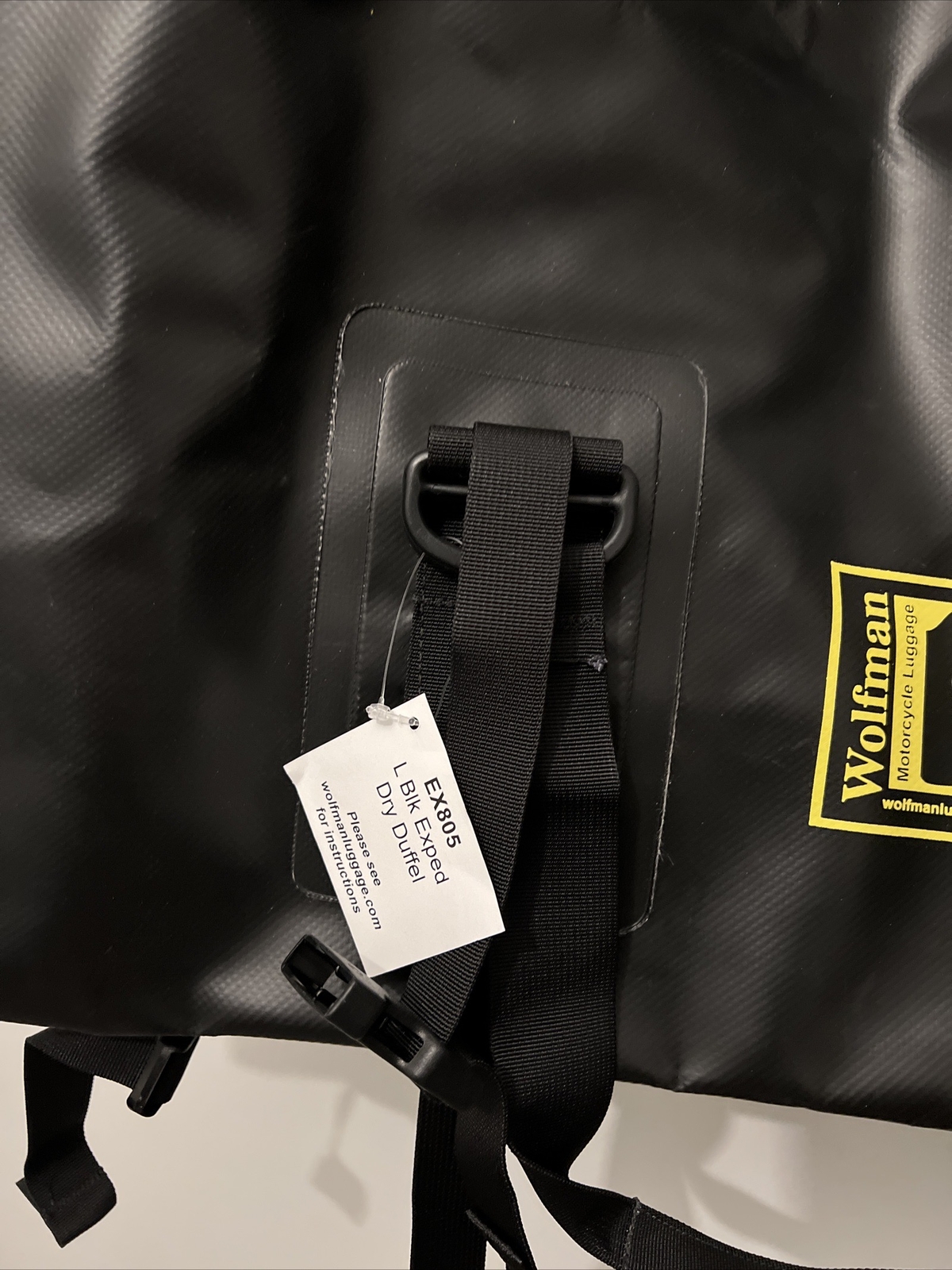 Wolfman Motorcycle Luggage Expedition Duffel Waterproof DryBag Large