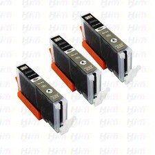 3PK CLI-251XL Gray Ink For Canon Pixma iP8720 MG6320 MG7120 MG7520 Printers