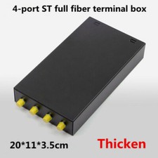 4-port ST thickened with fiber optic terminal box Full match with pigtail flange
