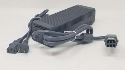 Old Skool AC Adapter (Power Brick & Cord ) for XBOX 360 (Fat) *OPENBOX*