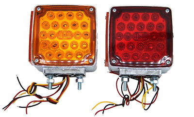 Set of LED Blinker Brigadier GMC Signal Lights RH LH
