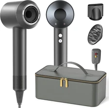 Hair Dryer with Carry Case, 160000 RPM Professional High-Speed Blow Dryer 200 Mi