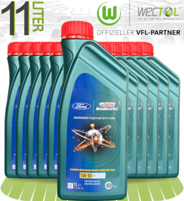 11x1 L Castrol Ford Magnatec A5 5W-30 WSS-M2C913-C WSS-M2C913-D 913-A 913-B