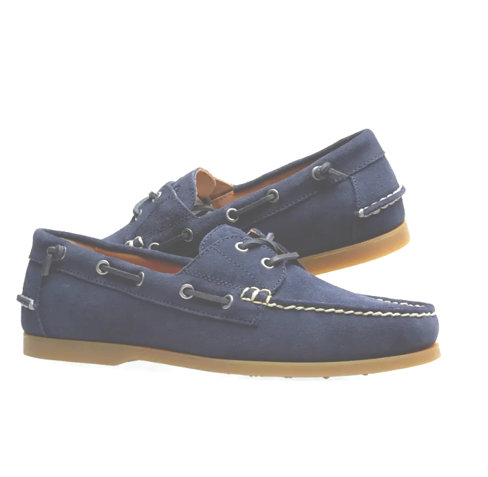 Polo Ralph Lauren Men's Merton Newport Navy Suede Boat Shoes £145
