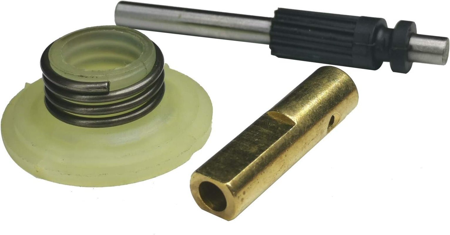 Oil Pump Piston Plunger Shaft Lever Worm Gear Kit for Husqvarna 435 440E 445 450