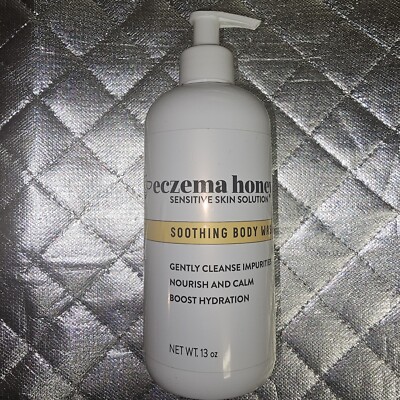 Eczema Honey Soothing Body Wash Sensitive Skin Solution Boost Hydration 13oz