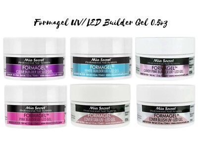 Mia Secret Professional Nail System FORMAGEL Builder UV-LED Gel 6pcs Set