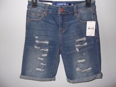 SAPPHIRE INK - JUNIOR - DENIM SHORTS - MEDIUM WASH - SIZE 1   (AC-23-16)