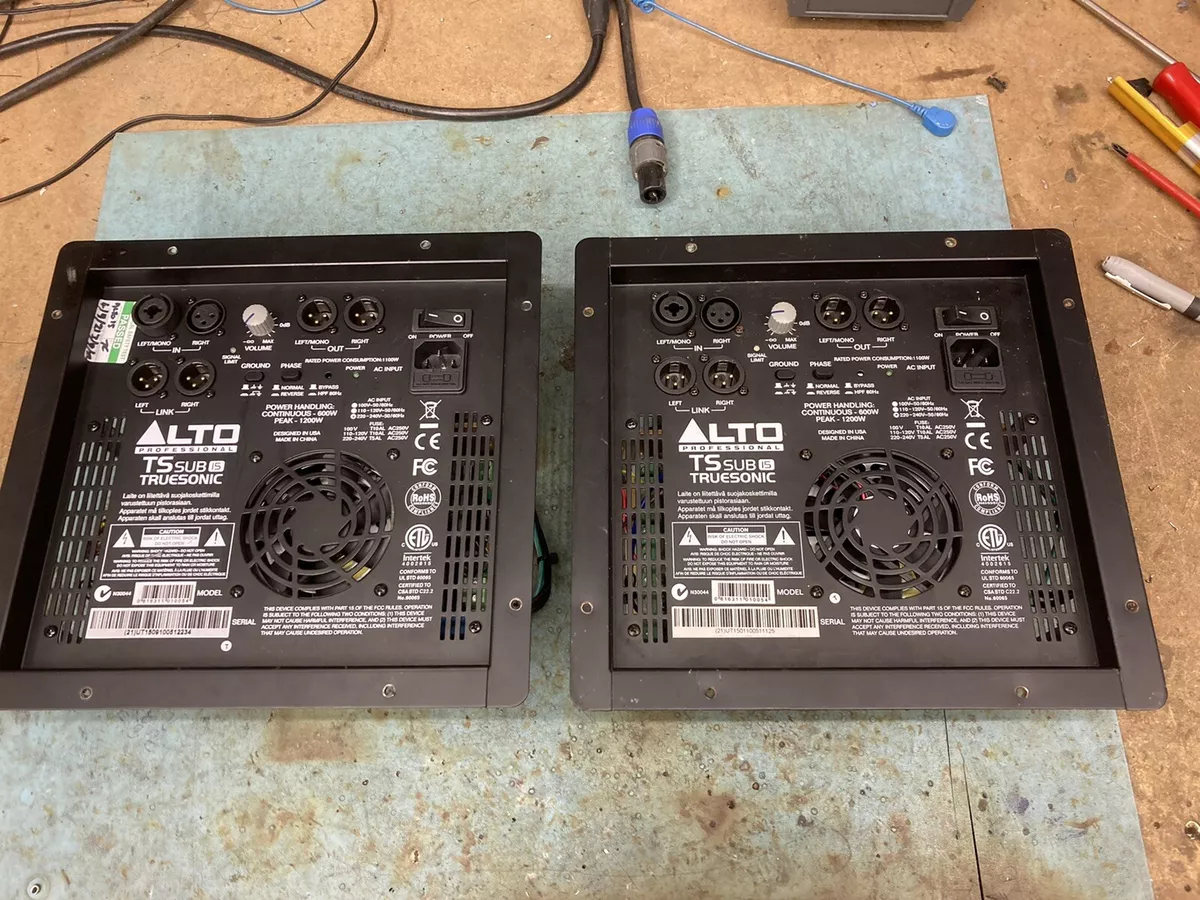 Alto ts315 sub 2025