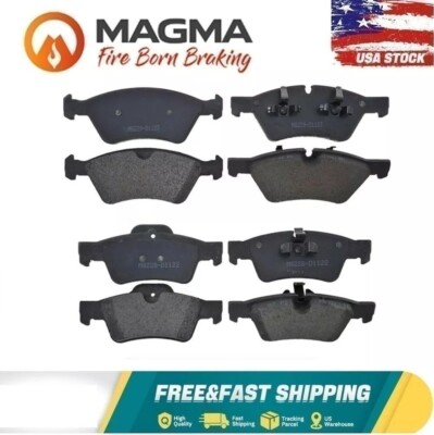 Front Rear Semi-Metallic Brake Pads for Mercedes-Benz W164 GL450 GL550 ML350