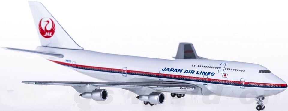 JAL BOEING 747-400 1/300 限定品 hogan ボーイング 1:500 Hogan JAPAN AIRLINES BOEING 747-400 Passenger Aircraft