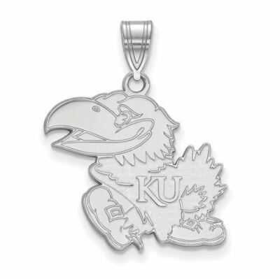 SS Univ of Kansas Jayhawk linker großer Anhänger