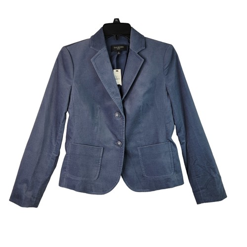Blazer Talbots Doré Scintillant - Taille 12 - Mélange Coton - Doublé - Occasion Très Bon état