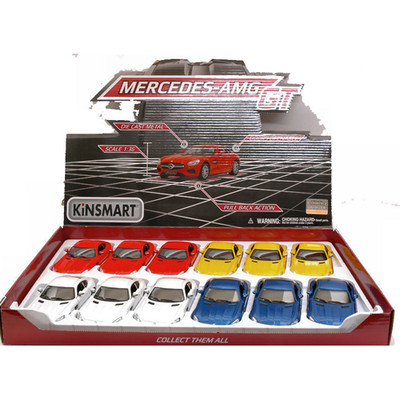 MERCEDES AMG GT cm 12 (1 Modellino a Scelta) 1:36 Kinsmart Modellismo Giocattolo